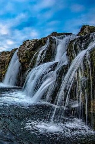 Cover of Waterfall Lined Notebook Journal