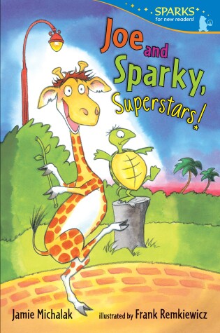 Book cover for Joe and Sparky, Superstars!