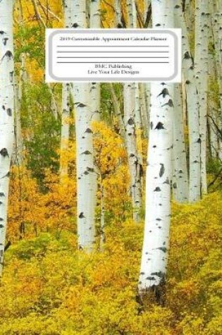 Cover of Appointment Calendar Planner Birch Trees 2019
