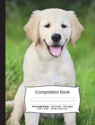 Book cover for Dog Composition Notebook, Graph Paper