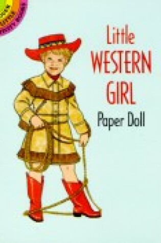 Cover of Little Western Girl Paper Doll