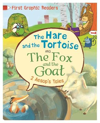 Cover of Aesop: The Hare and the Tortoise & The Fox and the Goat
