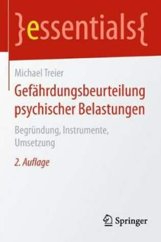 Cover of Gefährdungsbeurteilung psychischer Belastungen