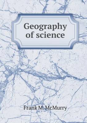 Book cover for Geography of science