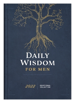 Book cover for Daily Wisdom for Men 2022 Devotional Collection