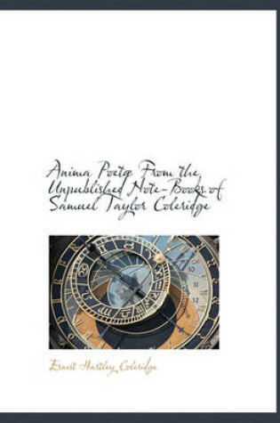 Cover of Anima Poetae from the Unpublished Notebooks of Samuel Taylor Coleridge