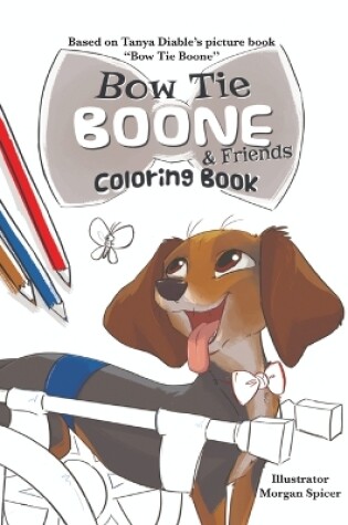 Cover of Bow Tie Boone & Friends Coloring Book