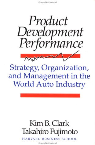 Book cover for Product Development Performance