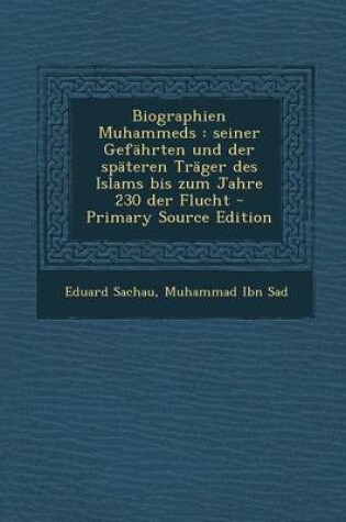 Cover of Biographien Muhammeds