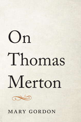 Cover of On Thomas Merton