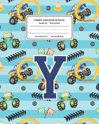 Book cover for Primary Composition Notebook Grades K-2 Story Journal Y