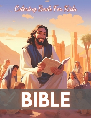 Book cover for Bible Coloring Book for Kids