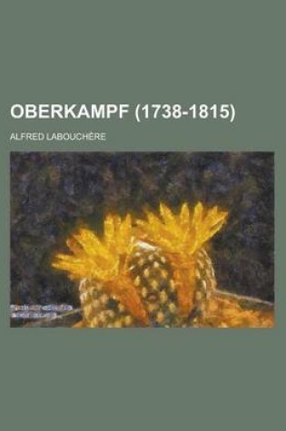 Cover of Oberkampf (1738-1815)