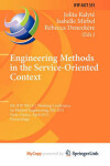 Book cover for Engineering Methods in the Service-Oriented Context