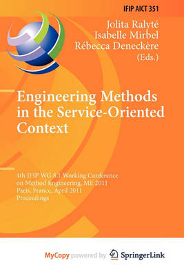 Cover of Engineering Methods in the Service-Oriented Context