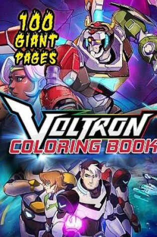 Cover of Voltron Coloring Book