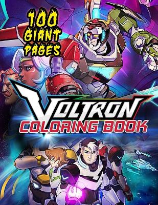 Book cover for Voltron Coloring Book
