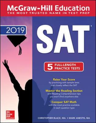 Book cover for McGraw-Hill Education SAT 2019