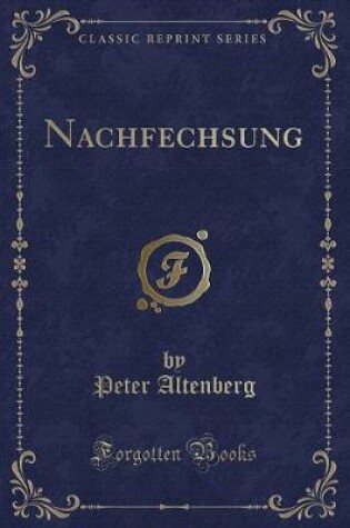 Cover of Nachfechsung (Classic Reprint)