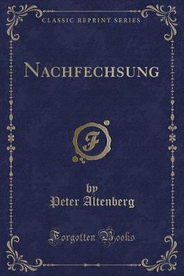 Book cover for Nachfechsung (Classic Reprint)