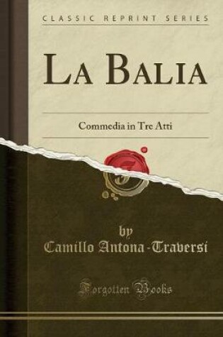 Cover of La Balia