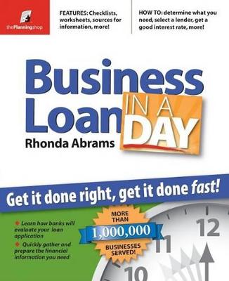 Book cover for Business Loan in a Day