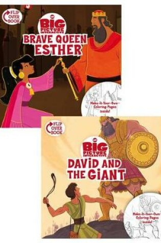 Cover of Brave Queen Esther/David and the Giant Flip-Over Book