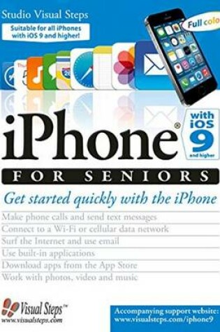 Cover of iPhone with iOS 9 and Higher for Seniors
