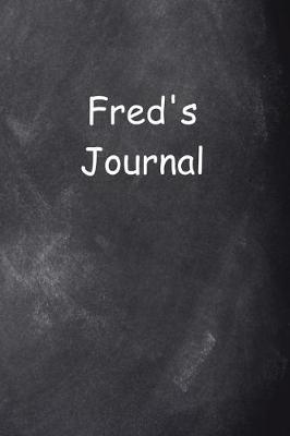 Book cover for Fred Personalized Name Journal Custom Name Gift Idea Fred