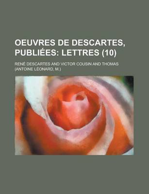 Book cover for Oeuvres de Descartes, Publiees (10)