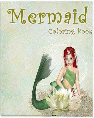 Book cover for Mermaid Coloring Book