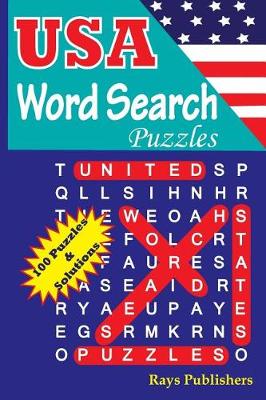 Book cover for USA Word Search Puzzles