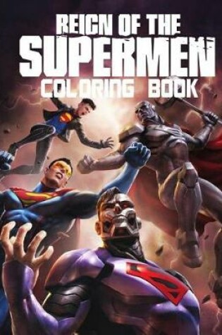 Cover of Reign of the Supermen Coloring Book