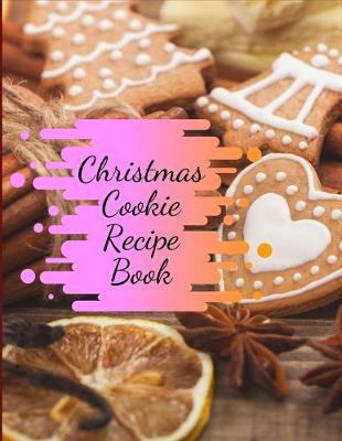 Book cover for Christmas Cookie Recipe Book