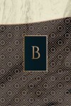 Book cover for Monogram B Notebook