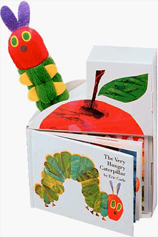 Book cover for The Very Hungry Caterpillar Mini Book & Plush Set