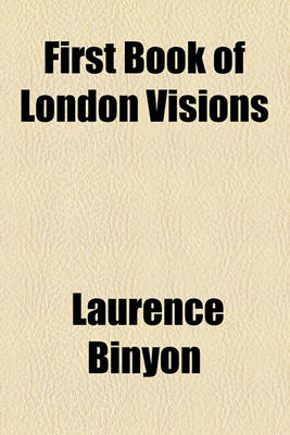 Book cover for First Book of London Visions