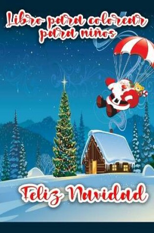 Cover of Libro para colorear de Feliz Navidad para niños