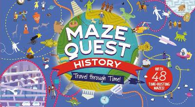 Book cover for Maze Quest: History
