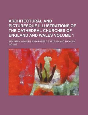 Book cover for Architectural and Picturesque Illustrations of the Cathedral Churches of England and Wales Volume 1