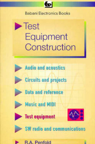 Cover of Test Equipment Construction