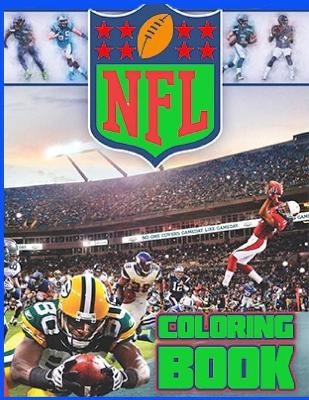 Book cover for NFL Coloring Book