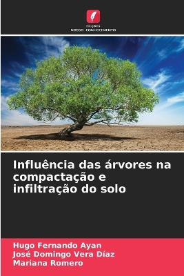 Book cover for Influência das árvores na compactação e infiltração do solo