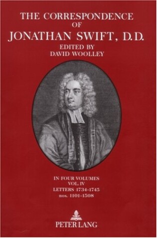 Cover of The Correspondence of Jonathan Swift