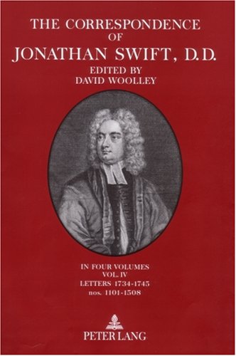 Book cover for The Correspondence of Jonathan Swift