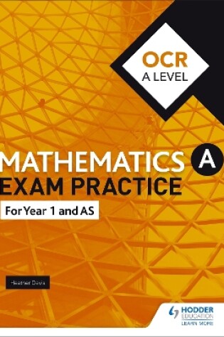 Cover of OCR Year 1/AS Mathematics Exam Practice