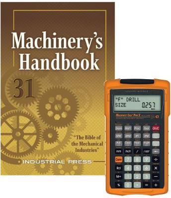 Book cover for Machinery's Handbook and Calc Pro 2 Bundle (Large print edition)