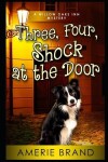 Book cover for Three, Four, Shock at the Door