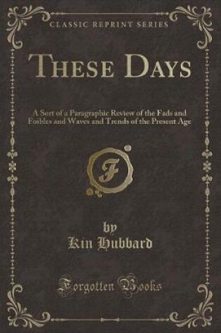 Cover of These Days