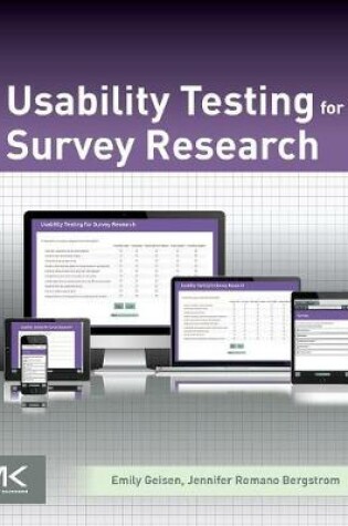 Cover of Usability Testing for Survey Research
